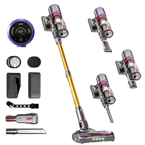 UNINELL HOME Tangle-Resistant Vacuum for Pet Hair Red